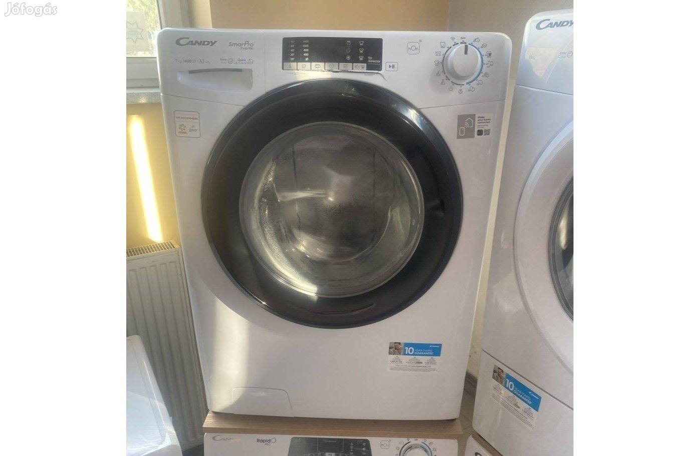 Outlet Candy CSO4474Twmb6/1-S Keskeny mosógép 7kg [O170] 6 hó garival